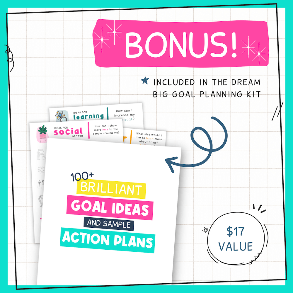 Dream Big Goal Planning Kit (Ages 7-12)