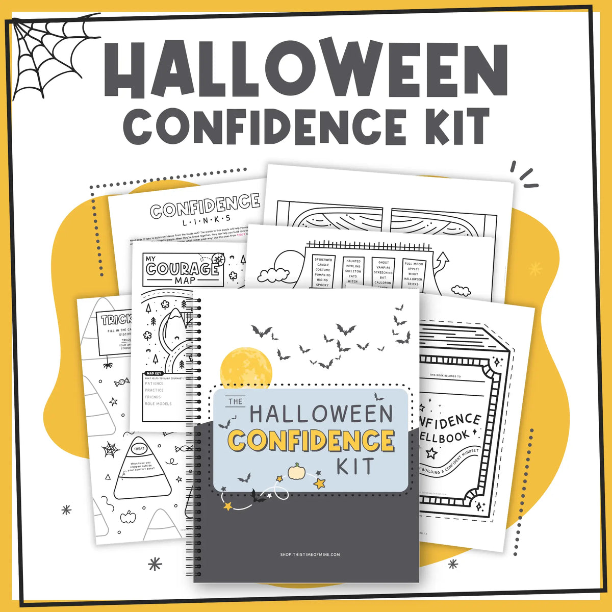 Halloween Confidence Kit | Printable Halloween-Themed Activities For Kids