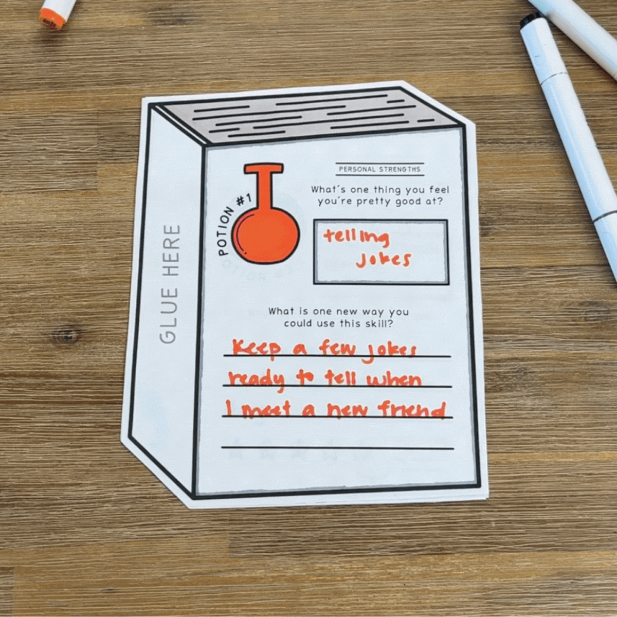 The Confidence Spellbook | Growth Mindset Halloween Craft For Kids | This Time Of Mine