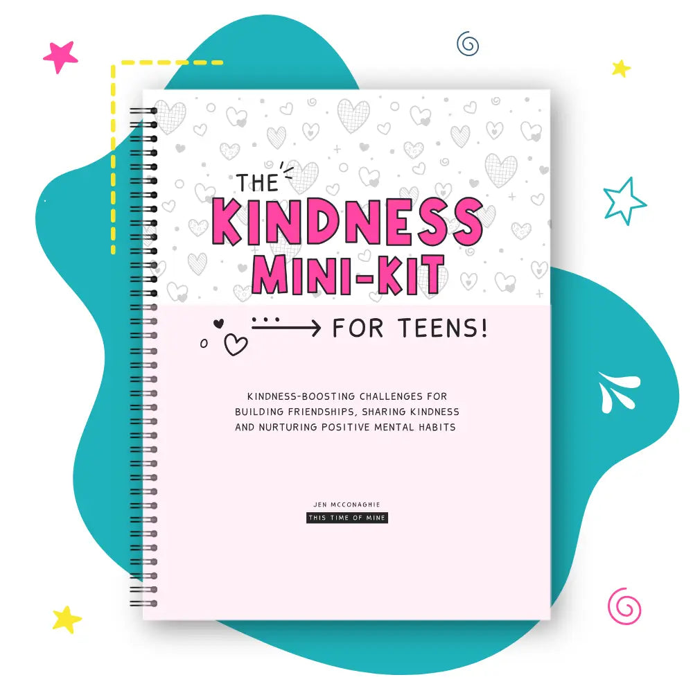 Mockup Of Printable Kindness Challenges For Kids